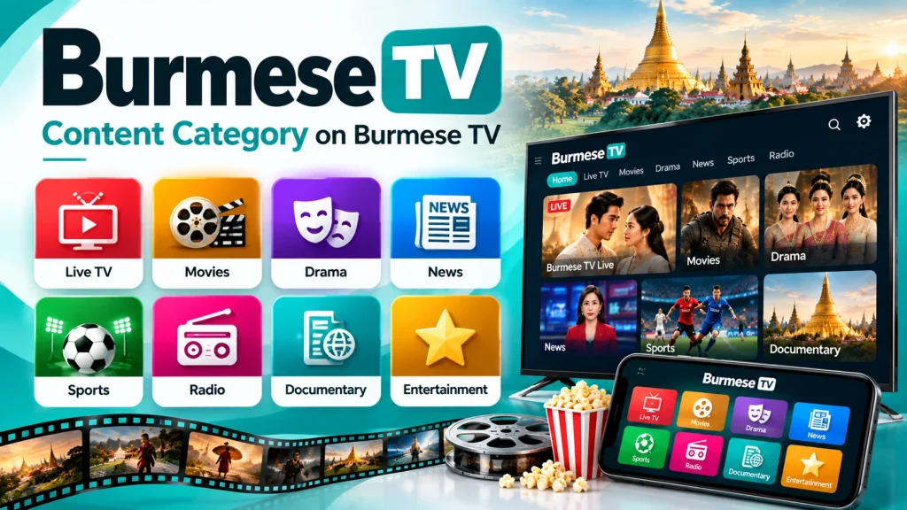 Content Category on Burmese TV